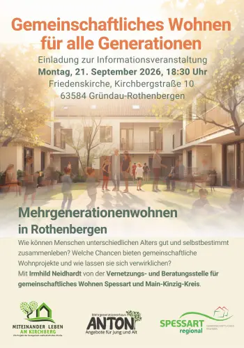 Gemeinschaftliches Wohnen mit anderen Christen in Gründau